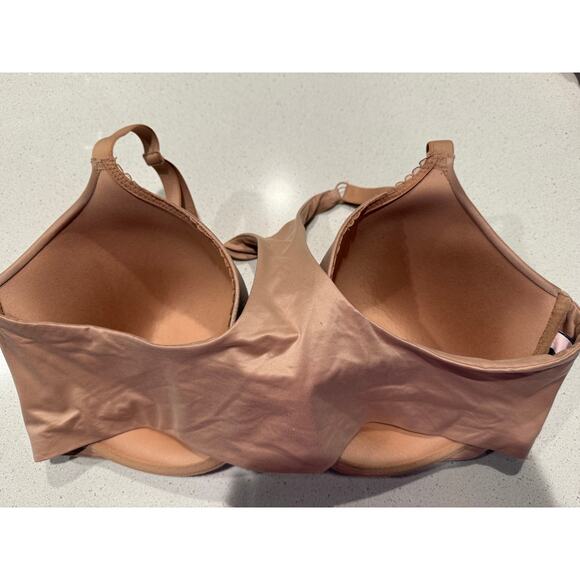 Victoria's Secret Perfect Coverage Racerback Bra Nude 40DDD - Picture 2 of 4
